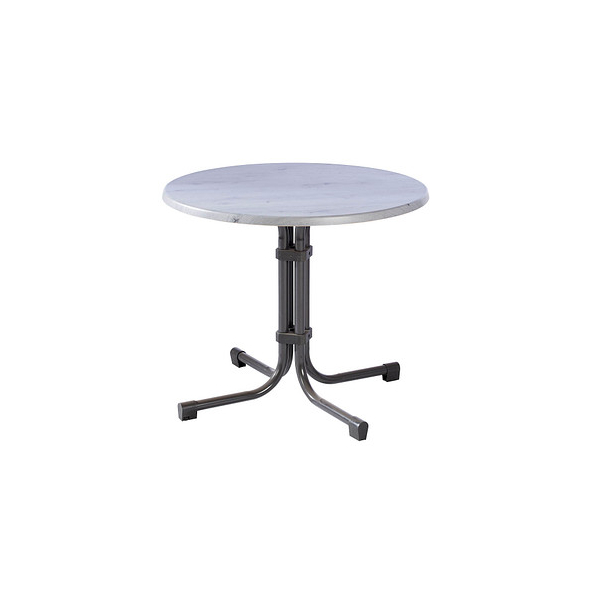 4043153117306 - Best Freizeitmoebel Tisch 26538004 Stahl Anthrazit 800 x 800 x 720 mm