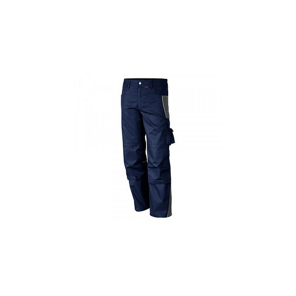 4046987031015 - Arbeitshose pro in marine grau Größe 42 - Bundhose mg 245 g - PROfessionals-Werkstatthose - marine grau - 42 - Qualitex