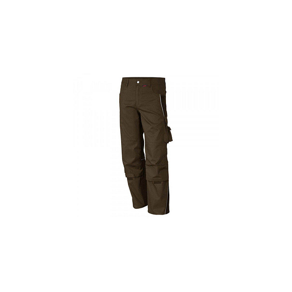 4046987038144 - Arbeitshose pro in haselnuss kastanie Größe 42 - Bundhose mg 245 g - PROfessionals-Werkstatthose - haselnuss kastanie - 42 - Qualitex