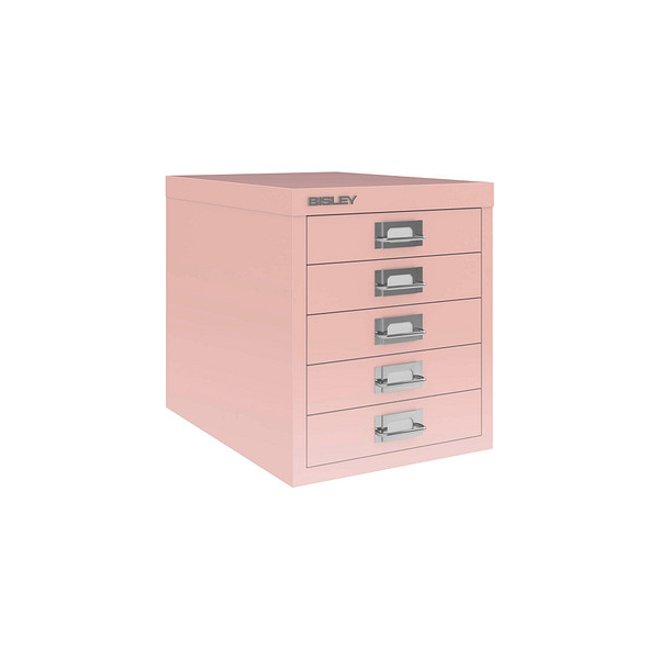 4049699598418 - MultiDrawer? L125 Schubladenschrank pink mit 5 Schubladen 279 x 380 x 325 cm 4049699598418 BISLEY