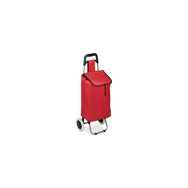 4052025921422 - Einkaufstrolley 10027828_47 28 Liter außen 42x28x925cm Polyester Kunststoff rot 4052025921422 Relaxdays