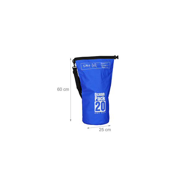 4052025951672 - Dry Bag Ocean Pack LKW-Plane blau 4052025951672 relaxdays