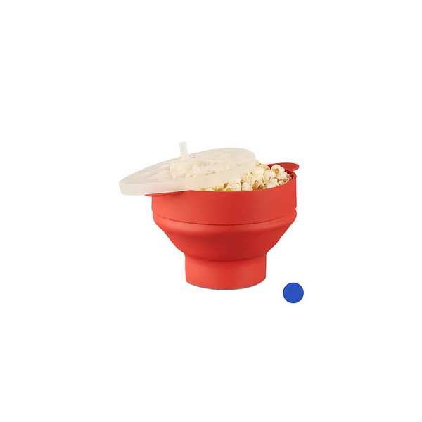 4052025961770 - Popcornmaker für Mikrowelle 145 cm hoch rot 4052025961770 relaxdays