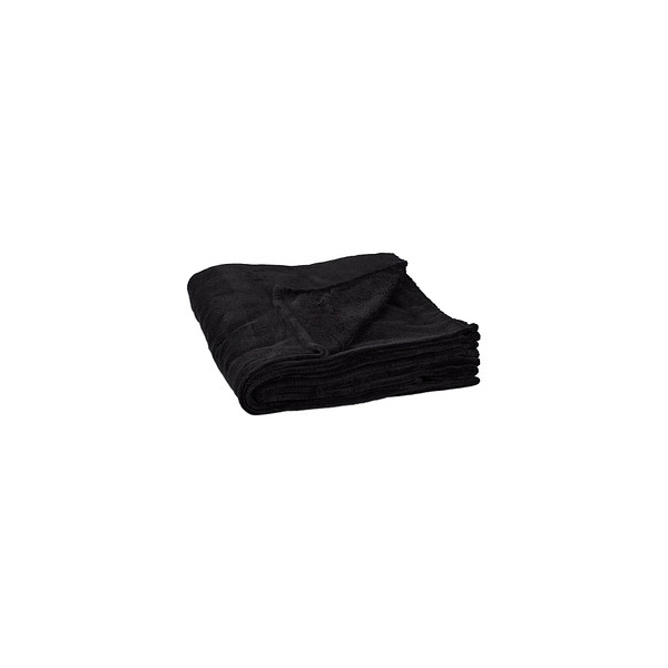 4052025970567 - Kuscheldecke schwarz 2000 x 2000 cm 4052025970567 relaxdays