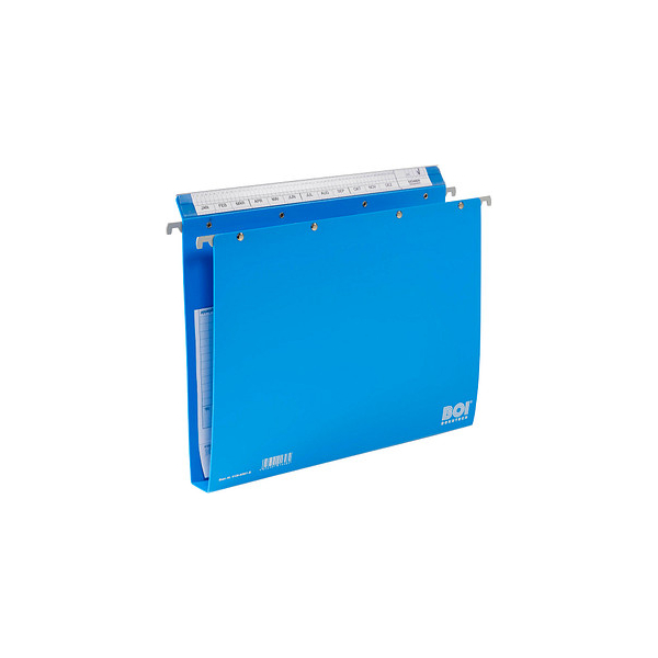 4052301016484 - Patienten-Dokumentations-Hängemappe 4-Ringe Economy Click-Line blau Boden 30 cm 4052301016484 BOI