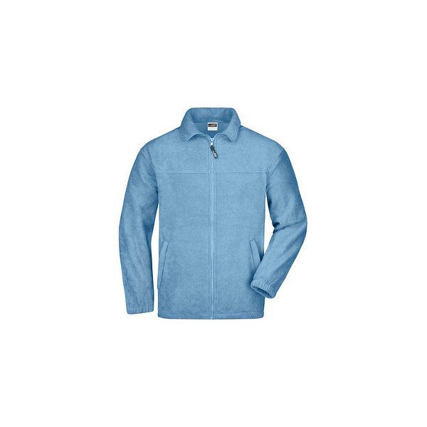 4053901021267 - Herren Fleecejacke JN044 hellblau Größe L 4053901021267 10006183222881