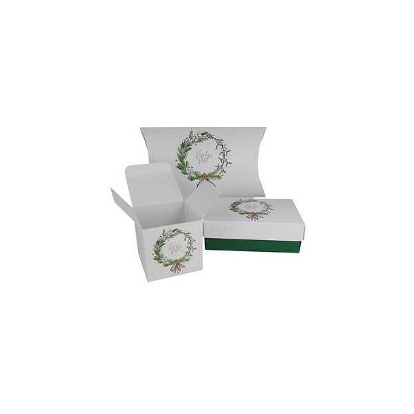 4056124092946 - Geschenkboxen Buntbox Frohes Fest Set M 3tlg 11 07 07 l - 90 160 170 x 90 40 110 x 90 23 60 cm weiß