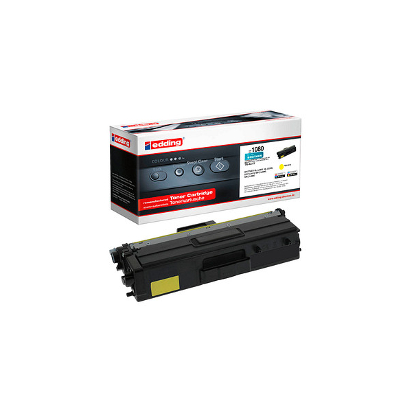 4057305054470 - EDD-1080 gelb Toner ersetzt brother TN-421Y 4057305054470 Edding