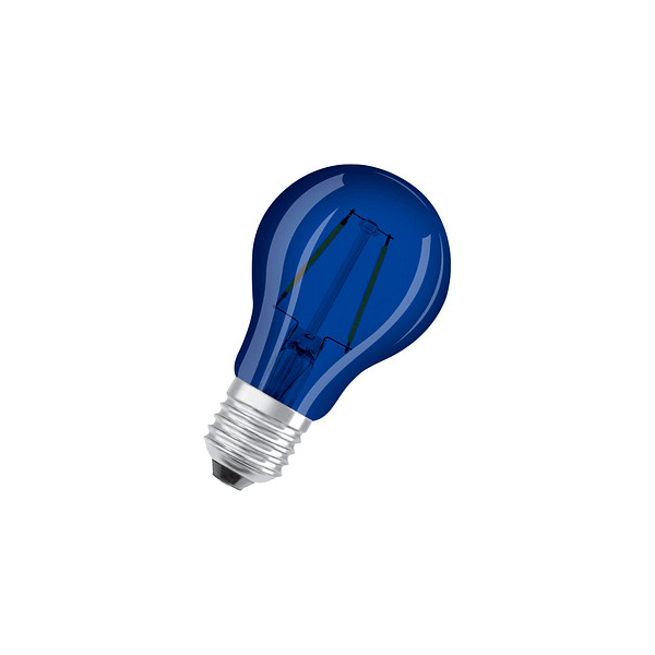 4058075434004 - 4058075434004 led eek g (a - g) E27 Glühlampenform 25 w = 4 w Blau (ø x l) 60 mm x 105 mm 1 - Osram