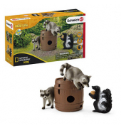 Schleich Wild Life 42532 Spielspaß um die Nuss Spielfiguren-Set