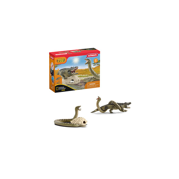 4059433591209 - Wild Life 42625 Gefahr im Sumpf Spielfiguren-Set 4059433591209 Schleich