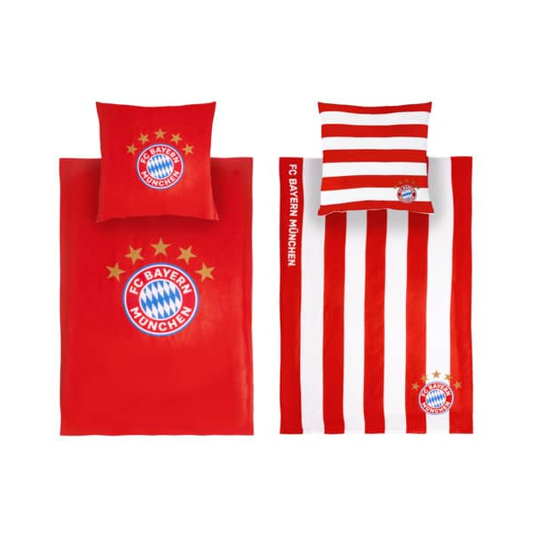 4063711569507 - FCBAYERN 28366 80x80cm+135x200cm Wende-Bettwäsche 40