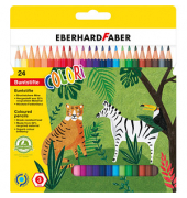 24 EBERHARD FABER Colori Buntstifte farbsortiert