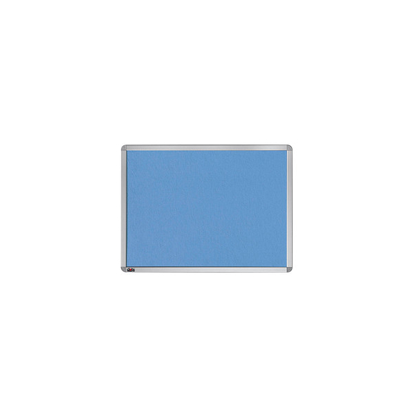 4250073735996 - Pinnwände Pinnwand stahlblau 90x60 900 x 600 cm Filz Blau