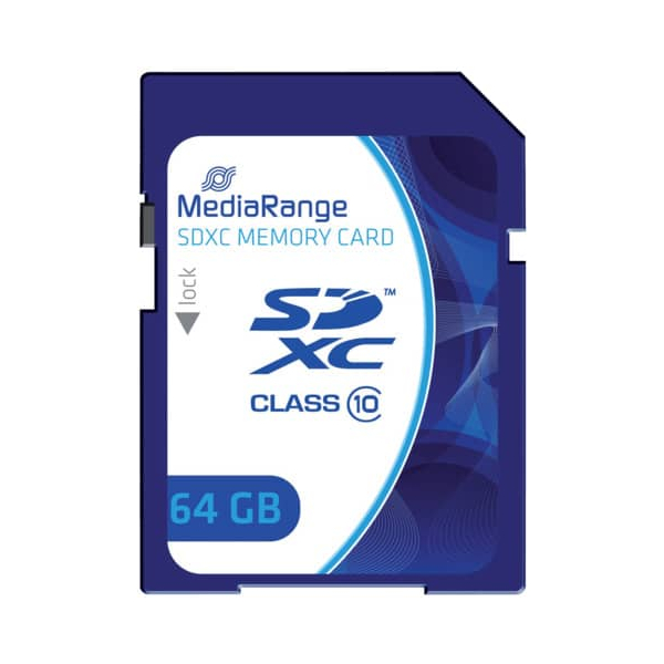 4260283116874 - Speicherkarte MR965 SDXC Class 10 bis 60 MB s 64 GB 4260283116874 MediaRange