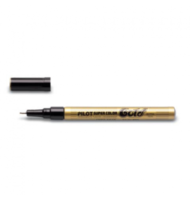 Lackmarker SUPER COLOR, SC-G-EF 4060053, Stift, gold, 0,5mm Finelinerspitze