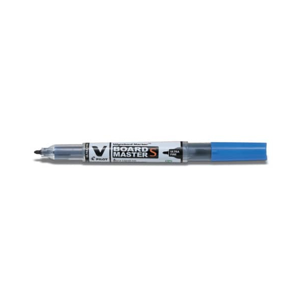 4902505487385 - Pilot V-Board Master S Ja Whiteboard-Marker Blau Extra Fein Rundspitze 08 mm Recycled