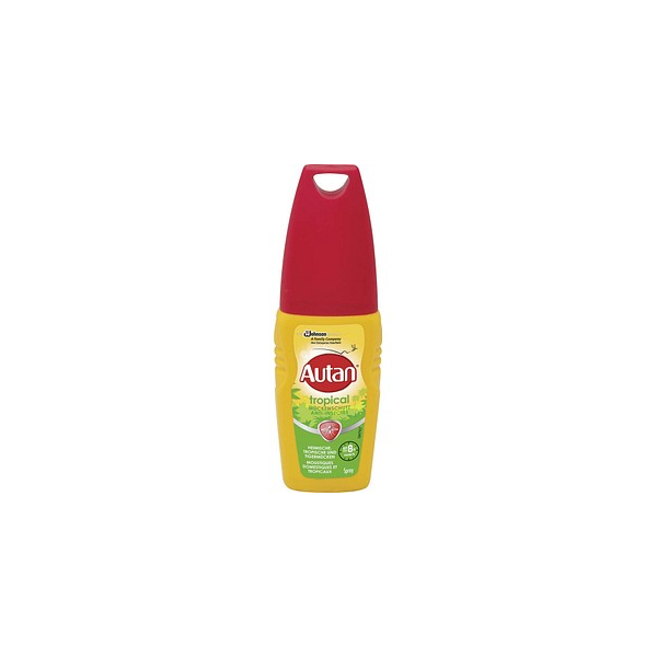 5000204094015 - Autan® Tropical Mückenschutz Pumpspray Bis zu 8 Stunden langanhaltender Schutz 100 ml - Flasche