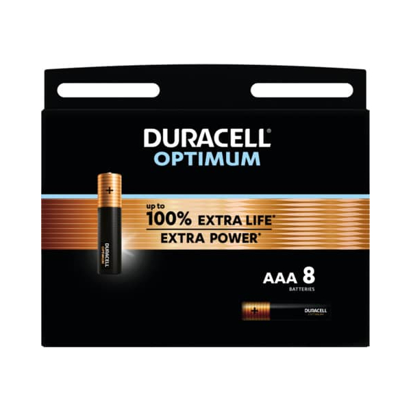 5000394137714 - Batterien OPTIMUM Alkaline - Micro LR03 AAA 15 V 5000394137714 DURACELL 8 Stück