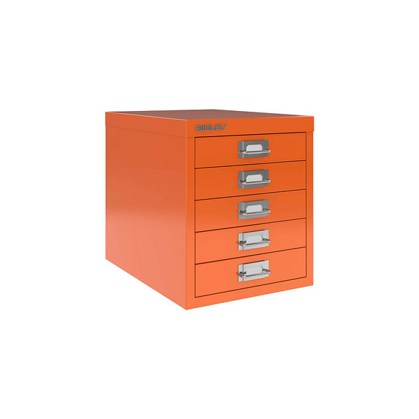 5020073717051 - MultiDrawer? L125 Schubladenschrank orange mit 5 Schubladen 279 x 380 x 325 cm 5020073717051 BISLEY