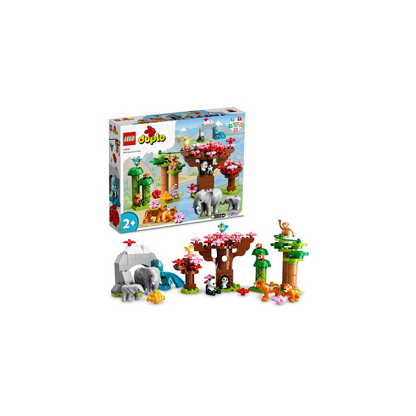 LEGO Duplo 10974 Wilde Tiere Thüringen Asiens - Bausatz Bürobedarf