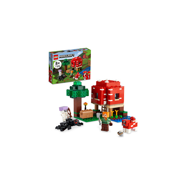 Das LEGO Minecraft Pilzhaus Thüringen - Bürobedarf Bausatz 21179