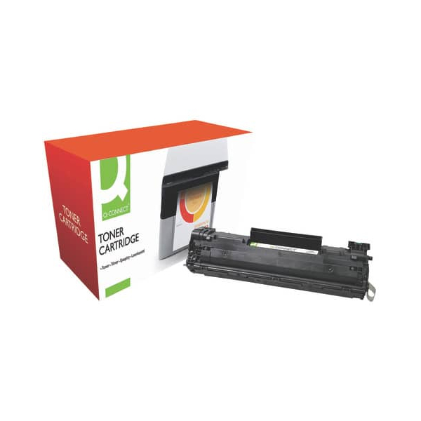 5705831145733 - Liderpapel - Toner q-connect kompatibel hp cb436a laserjet  p1505n m1120mf m1522mpp mfp -2000pag- negr0