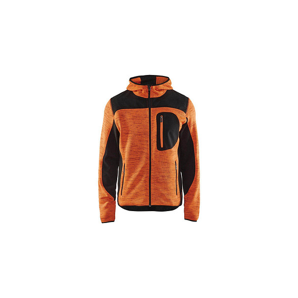 7330509446294 - Herren Strickjacke 4930 orangeschwarz Größe S 7330509446294 10000493245909