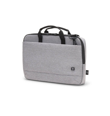 DICOTA Laptoptasche Slim Eco MOTION Kunstfaser grau bis 33,8 cm (13,3 Zoll)