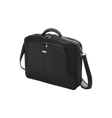 DICOTA Laptoptasche Eco Multi PLUS Kunstfaser schwarz bis 39,6 cm (15,6 Zoll)