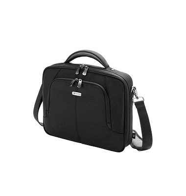 DICOTA Laptoptasche Eco Multi COMPACT Kunstfaser schwarz bis 39,6 cm (15,6 Zoll)