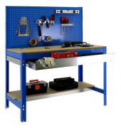 Simon Rack Werkbank KIT SIMONWORK BT2 BOX 1200 blau 120,0 x 61,0 cm