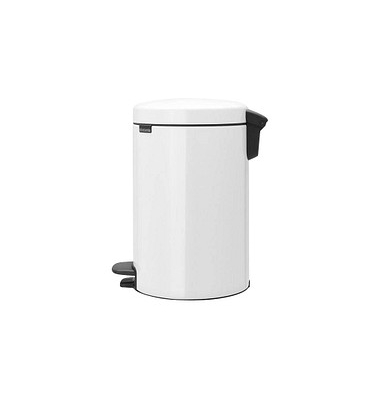 brabantia Newlcon Mülleimer 12,0 l weiß