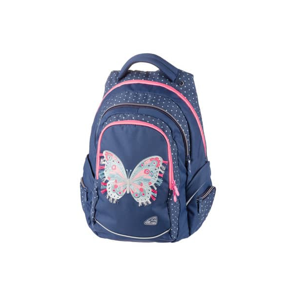 9002638218551 - Schulrucksack Fame Magic Butterfly - dark blue 9002638218551 WALKER