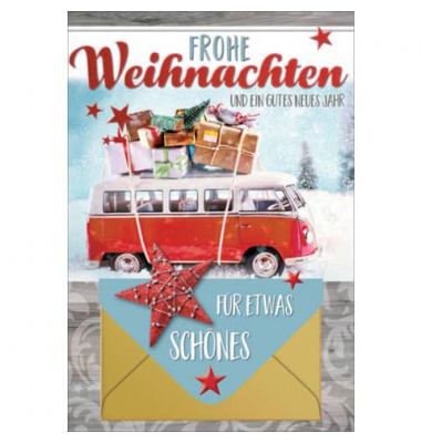 Weihnachtsgeldscheinkarte 23-2237 inkl. Umschlag