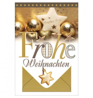 Weihnachtsgeldscheinkarte 23-2270