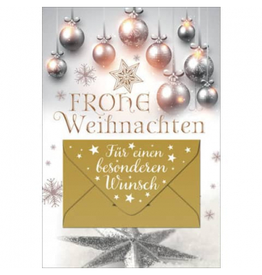 Weihnachtsgeldscheinkarte 23-2265