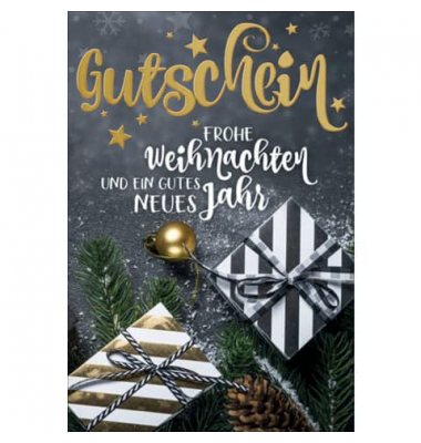 Weihnachtsgutscheinkarte 23-2280