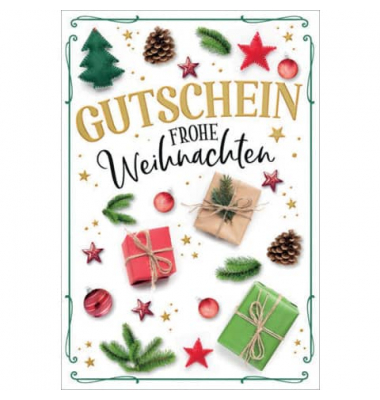 Weihnachtsgutscheinkarte 23-2281