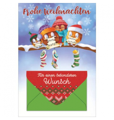 Weihnachtsgeldscheinkarte 23-2263