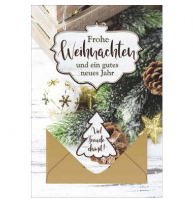 Weihnachtsgeldscheinkarte 23-2289