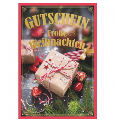 Weihnachtsgutscheinkarte 23-2279