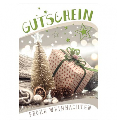 Weihnachtsgutscheinkarte 23-2302