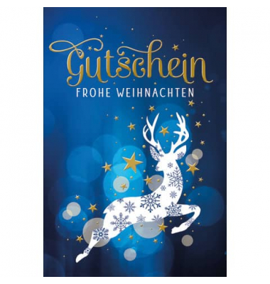 Weihnachtsgutscheinkarte 23-2309