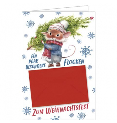 Weihnachtsgeldscheinkarte 23-16021