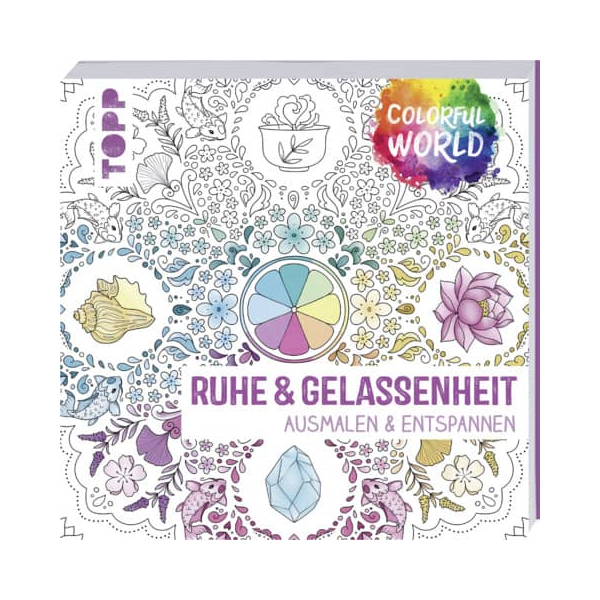 9783772483622 - Colorful World - Ruhe & Gelassenheit - Ausmalen und entspannen