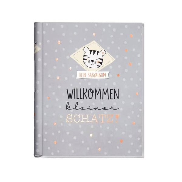 9783866796966 - Babyalbum Willkommen kleiner Schatz Dotty Tiger