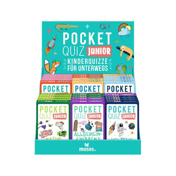 9783964551504 - Spiel Pocket Quiz Junior sortiert 9783964551504 MOSES