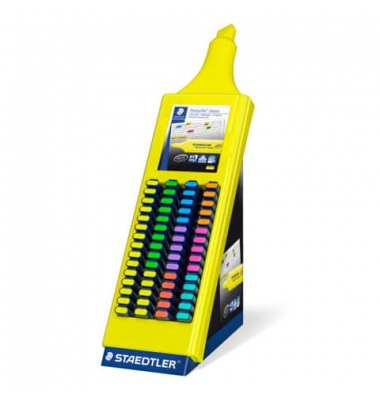 Textmarker Textsurfer classic, 364 V200, Display, 8-farbig sortiert, 1-5mm Keilspitze