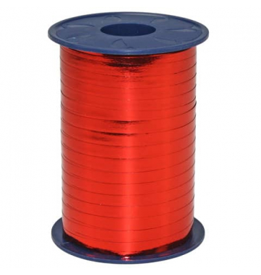 Ringelband 2855-609, Metallic, 5mm x 400m, rot